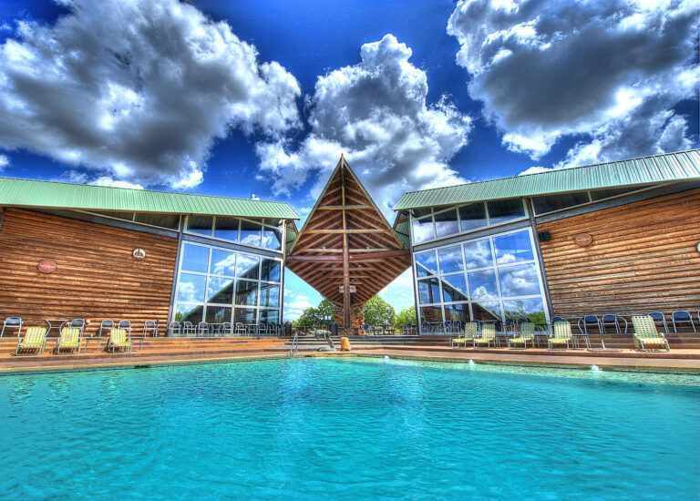 ALC Center and pool at the Sundance Club, Texas
