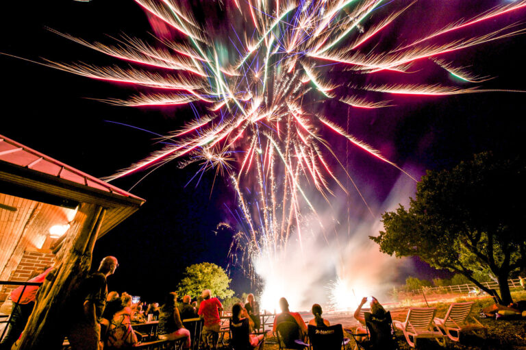 4th of July fireworks at Sundance Private Resort and Club, Dallas Fort Worth, Texas