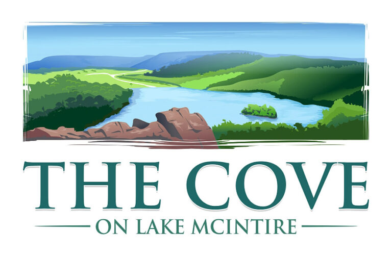 The Cove on lake McIntire logo